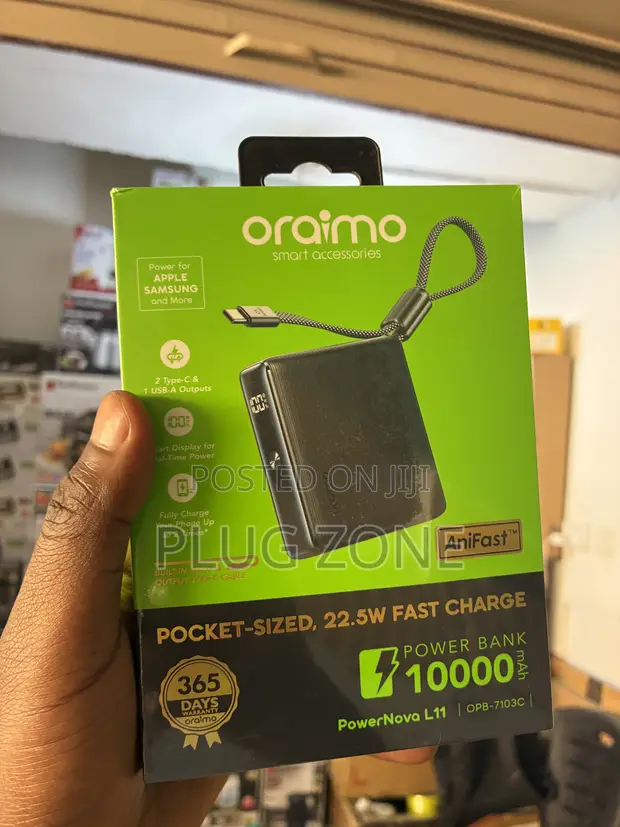 Oraimo Power Bank 10,000mAh - 1
