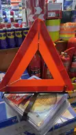 Reflective Road Warning Triangle with Case - 1