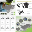 Waterproof Multipurpose Inflatable Bed for Car/Home/SUV - 3