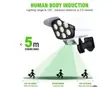Solar Outdoor Security Light with Motion Sensor & Remote - 1