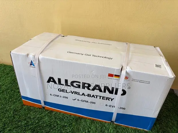 ALLGRAND 200Ah 12V Pure GEL Deep Cycle Battery - 1