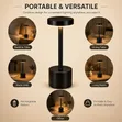 Cylindrical Cordless Rechargeable LED Table Lamp - 4
