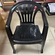 1 Pc Black Colorful Plastic Stackable Chairs - 3