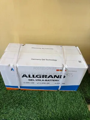 ALLGRAND 200Ah 12V Pure GEL Battery for Solar Storage