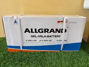 ALLGRAND 200Ah Deep Cycle GEL Battery - 12V Solar/Inverter Use