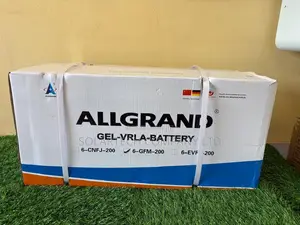 ALLGRAND 12V 200Ah GEL Battery - Heavy Duty Solar Backup