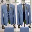 Abraham Moon Men's Classic Blazer Suits - 1