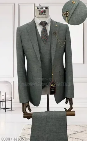 Abraham Moon Men's Classic Blazer Suits