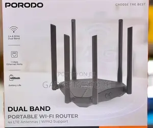 Porodo Dual Band Portable Wi-Fi Router Box