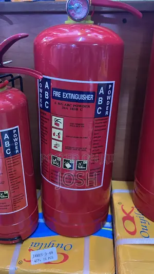 6kg ABC Powder Fire Extinguisher with Gauge