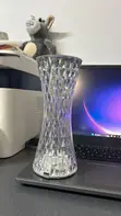 Crystal USB Charging Table Lamp - 1