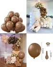 12 Inch Brown Balloons (100 Pieces) - 2