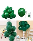 12 Inch Green Balloons (100 Pieces) - 2