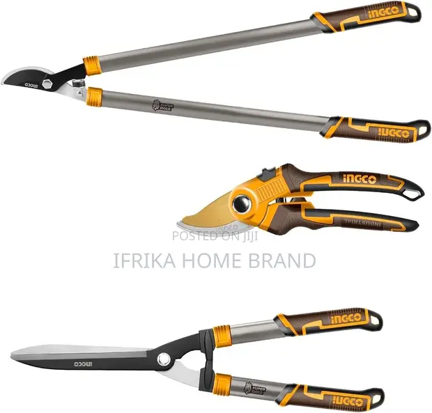 INGCO 3 Pieces Garden Shears Set - 1