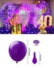 12 Inch Purple Matte Balloons (100 Pieces) - 1