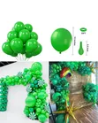 12 Inch Light Green Matte Balloons (100 Pieces) - 2