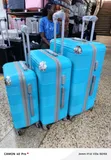 Goodpatner Pure Plastic Suitcase Full Set - Light Blue - 2