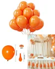 100 Pieces 12-Inch Matte Orange Balloons - 1