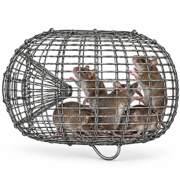 Reusable Wire Cage Mouse & Rat Trap - 1