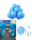 100 Pieces 12-Inch Light Blue Matte Balloons - 2