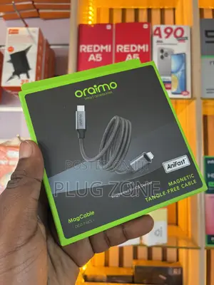 Oraimo USB-C to Lightning Cable (1m, Black)