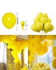 12 Inch Round Yellow Balloons (100 Pieces) - 2