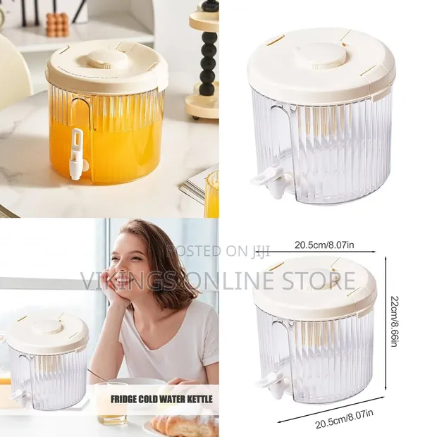 Plastic Beverage Drink Dispenser 4L - 1