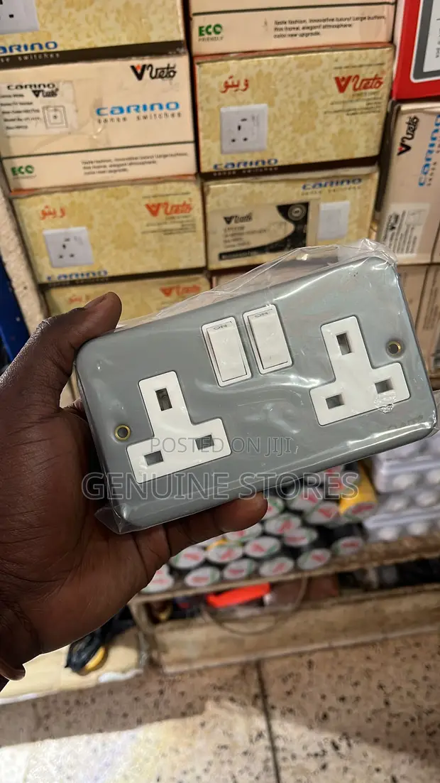 G&T Metallic Double Socket - 1