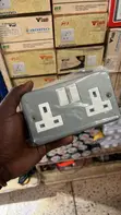 G&T Metallic Double Socket - 1
