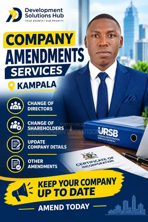 Company Amendment & Maintenance Services - Kampala