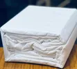 Elastic Cotton Bedsheets - White Six by Six - 1