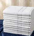 Polo Cotton Towels - White - 1
