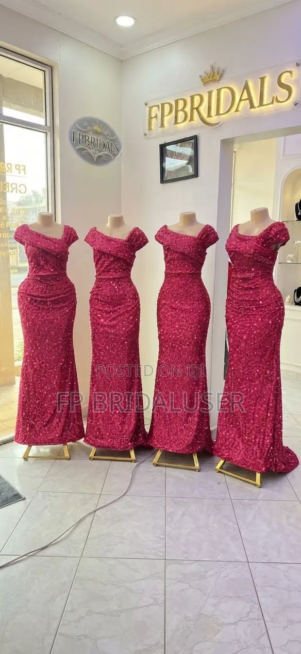 Pink Bridesmaids Dresses for Hire - 1