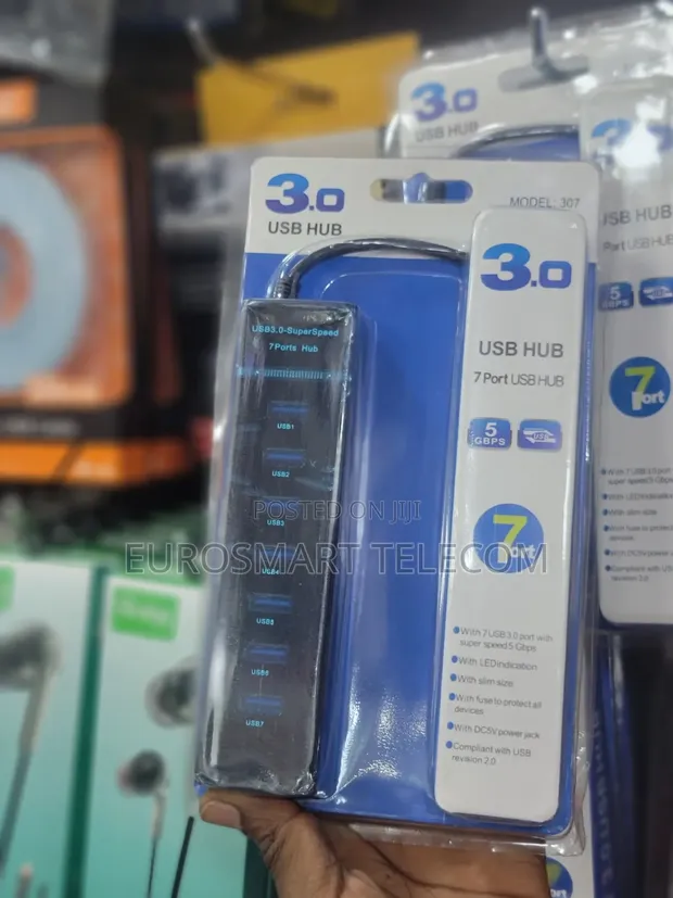 3.0 USB Hub - 4 Ports - 1
