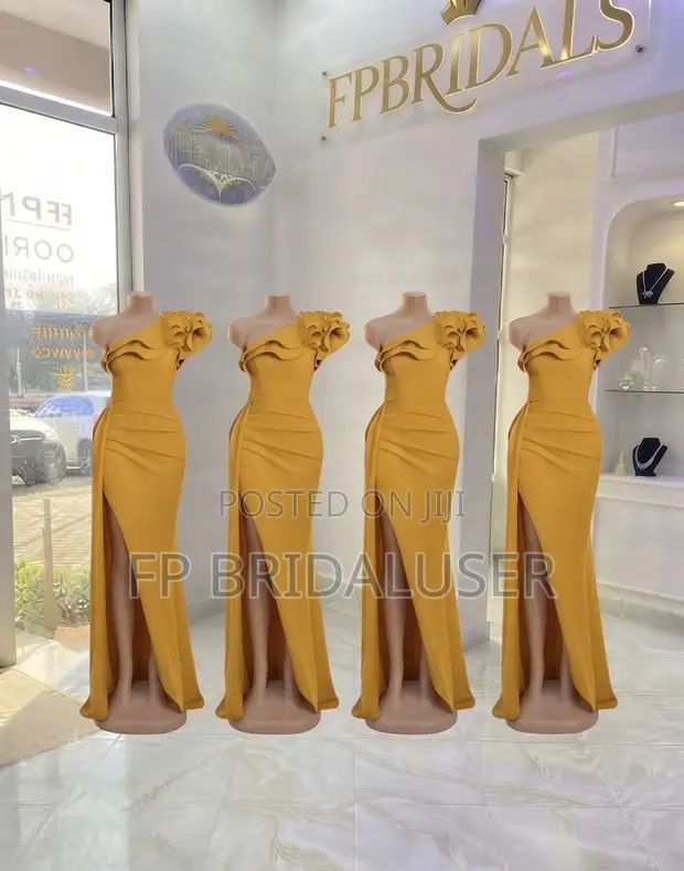 Yellow Bridesmaids Dresses for Hire - 1