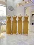 Yellow Bridesmaids Dresses for Hire - 2