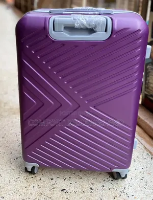 Large Bally Suitcase - Purple