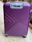 Large Bally Suitcase - Purple - 1