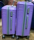 Large Bally Suitcase - Purple - 2