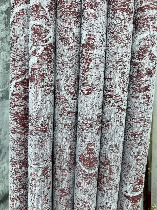 Home Curtains - Cotton Check Pattern - 1