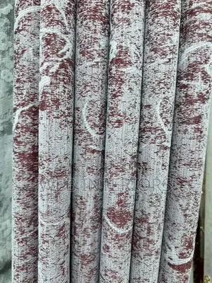 Home Curtains - Cotton Check Pattern
