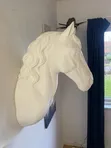 Majestic Horse Head Wall Mount Sculpture - 3