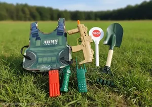 Children's Military Role-Play Toy Set