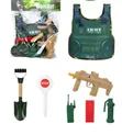 Children's Military Role-Play Toy Set - 3