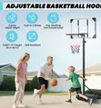 Freestanding Children's Basketball Hoop 243cm - 3