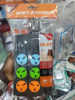 6-Way Safety Extension with USB Ports