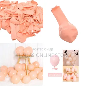 Peach Colour Balloons (12-inch, 100pcs)