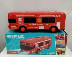 Discovery Toys Money Bus Bank - Brand New