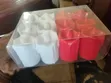 White and Red 12 Medium LED Battery Operated Candles - 1