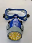 Half-Face Chemical Respirator with Eye Protection - 2